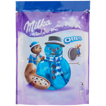 Action Bombones de navidad milka oreo oferta