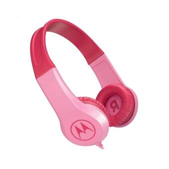 Decathlon Auriculares rosas para niños con micrófono motorola jr200 oferta