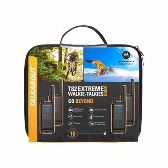 Decathlon Walkietalkie pack 4 unid ipx4 linterna integrada motorola t82 extreme oferta