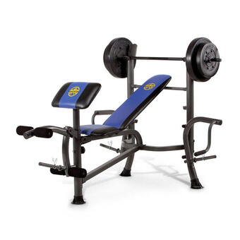 Decathlon Banco multiposición - acero - mwb-36780b azul oferta