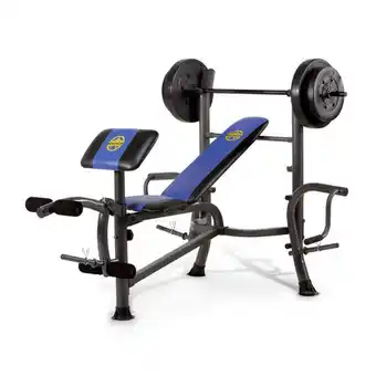Decathlon Banco multiposición - acero - mwb-36780b azul oferta