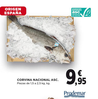Hipercor CORVINA NACIONAL ASC. oferta