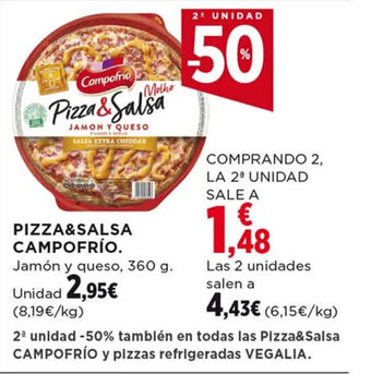Hipercor PIZZA&SALSA CAMPOFRÍO oferta