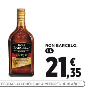 Hipercor RON BARCELÓ 1 L oferta