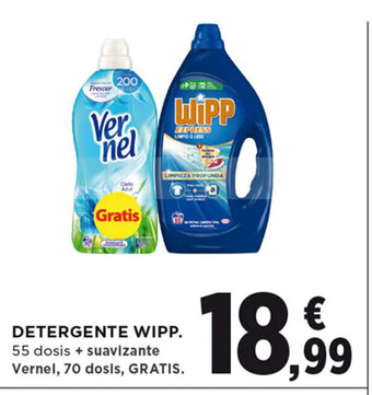 Hipercor DETERGENTE WIPP oferta