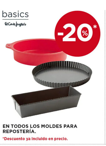 Hipercor EN TODOS LOS MOLDES PARA REPOSTERÍA oferta