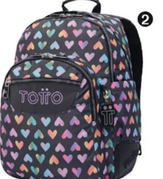 Hipercor MOCHILA CORAZONES DE COLORES oferta