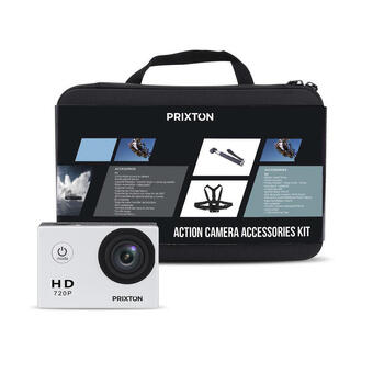 Decathlon Prixton dv609 cámara deportiva 5mp hd + kit 13 accesorios oferta