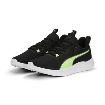 Decathlon Zapatillas de running resolve modern puma black fizzy lime white green oferta