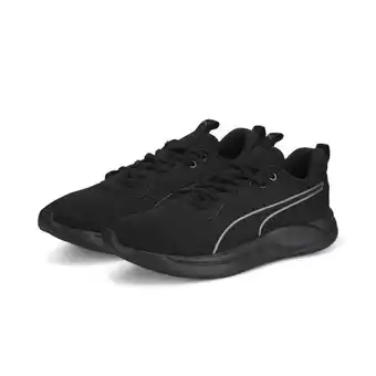 Decathlon Zapatillas de running resolve modern puma black fizzy lime white green oferta