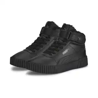 Decathlon Zapatillas niños carina 2.0 mid winter puma black dark shadow gray oferta