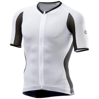 Decathlon Jersey de manga corta de ciclismo sixs serra blanco oferta