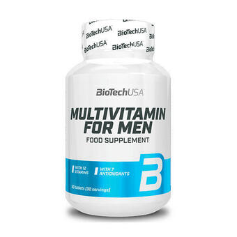 Decathlon Biotechusa multivitamin for men 60 tabs oferta