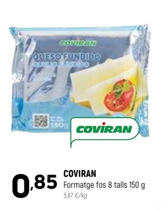 Coviran COVIRAN Formatge fos 8 talls 150 g oferta