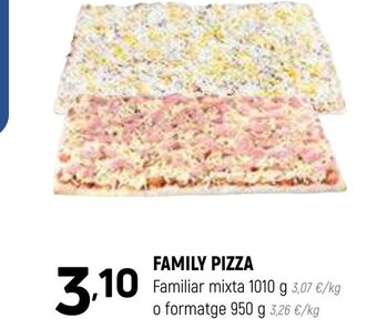 Coviran FAMILY PIZZA Familiar mixta 1010 g oferta