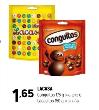 Coviran LACASA Conguitos 175 g oferta