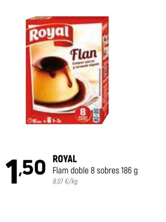Coviran ROYAL Flam doble 8 sobres 186 g oferta