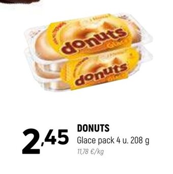 Coviran DONUTS Glace pack 4 u. 208 g oferta