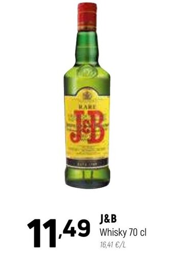 Coviran J&B Whisky 70 cl oferta