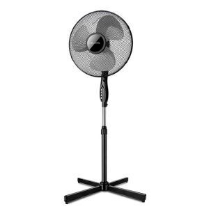 Brico Depôt Ventilador de pie iris - 40w - 40cm - 3 aspas - negro oferta