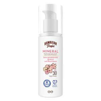 Decathlon Loción leche solar hawaiian tropic mineral nutritiva corporal factor spf30 oferta