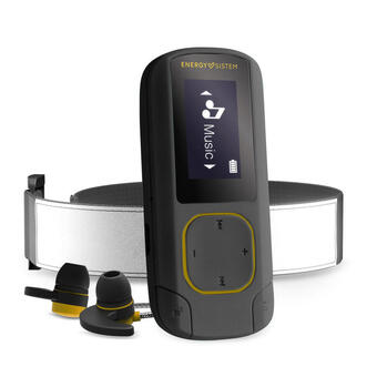 Decathlon Reproductor mp3 energy sistem clip bt sport amber 16gb, fm radio oferta