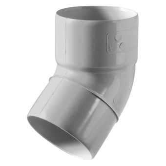 Brico Depôt Codo bajante 45º gris oferta