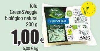 Froiz Tofu Green&Veggie biológico natural oferta