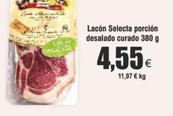 FROIZ Lacón Selecta porción desalado curado 380 g oferta