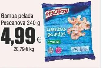 FROIZ Gamba pelada Pescanova 240 g oferta