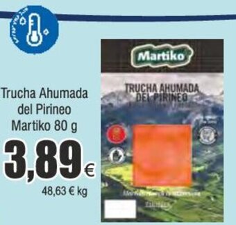 FROIZ Trucha Ahumada del Pirineo Martiko 80 g oferta