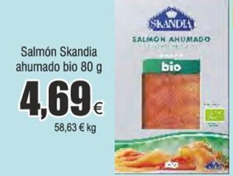 Froiz Salmón Skandia ahumado bio 80 g oferta