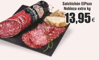 Froiz Salchichón ElPozo Nobleza extra kg oferta
