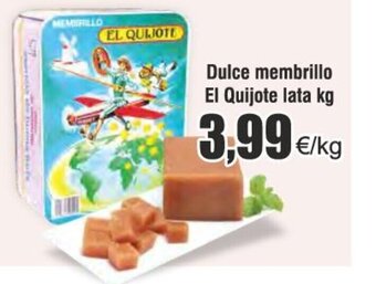 Froiz Dulce membrillo El Quijote lata kg oferta