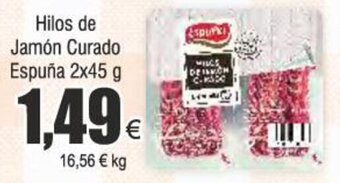 Froiz Hilos de Jamón Curado oferta