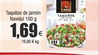 Froiz Taquitos de jamón Navidul 100 g oferta