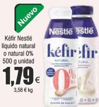 Froiz Kéfir Nestlé líquido natural o natural 0% 500 g unidad oferta