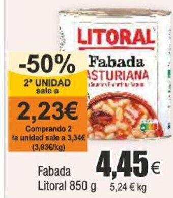 Froiz Fabada Litoral 850 g oferta