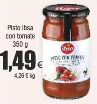 Froiz Pisto Ibsa con tomate 350 g oferta