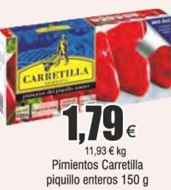 FROIZ Pimientos Carretilla piquillo enteros 150 g oferta