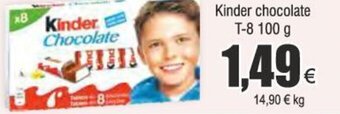 Froiz Kinder chocolate T-8 100 g oferta