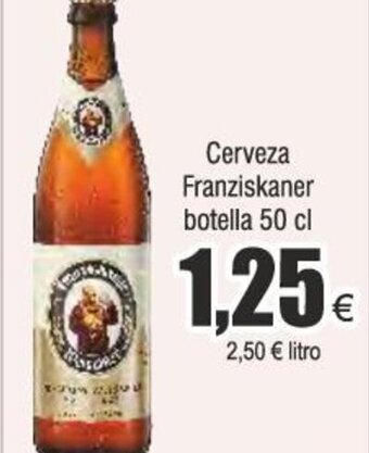Froiz Cerveza Franziskaner botella 50 cl oferta
