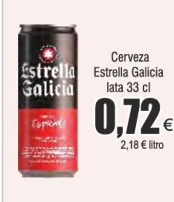 Froiz Cerveza Estrella Galicia lata 33 cl oferta