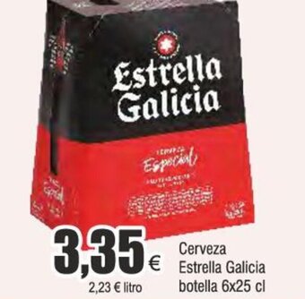 Froiz Cerveza Estrella Galicia botella 6x25 cl oferta