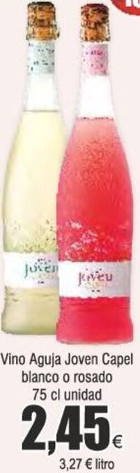 Froiz Vino Aguja Joven Capel blanco o rosado oferta