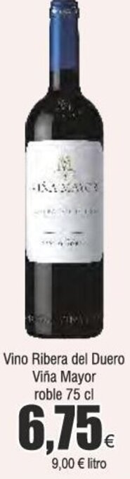 Froiz Vino Ribera del Duero Mayor de Castilla roble 75 cl oferta