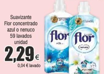 Froiz Suavizante Flor concentrado azul o nenuco 59 lavados unidad oferta
