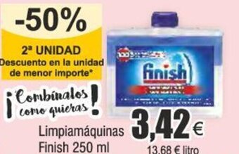 Froiz Limpiamáquinas Finish 250 ml oferta