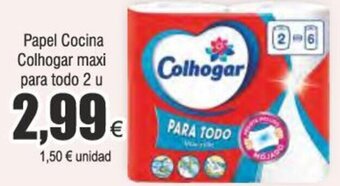 Froiz Papel Cocina Colhogar maxi para todo 2 u oferta
