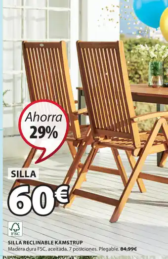 JYSK Silla Reclinable Kamstrup oferta